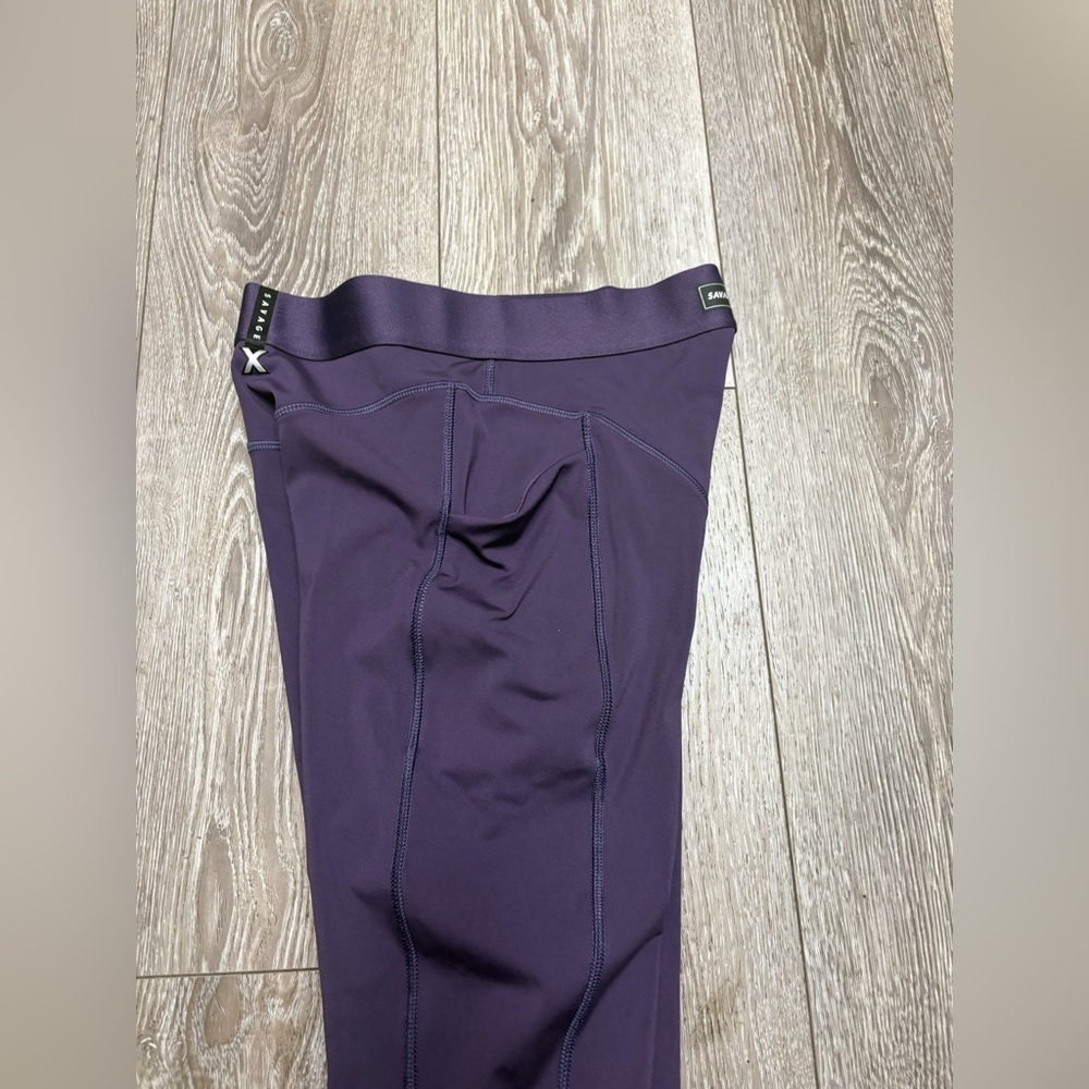 Savage X Fenty Deep Purple Leggings - Picture 8 of 10